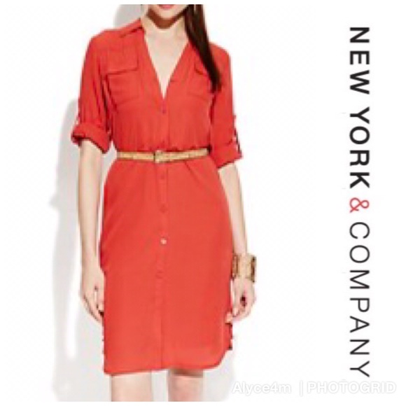 New York & Company Dresses & Skirts - 🍓NY & Co Soho Shirtdress 🍓